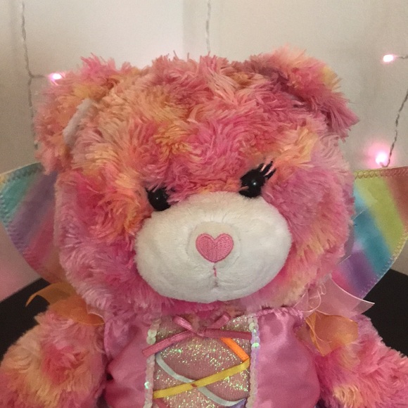Tie-Dye Rainbow Teddy - Picture 2 of 3